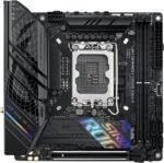 ASUS ROG Strix B760-I Gaming WiFi - Intel B760 Motherboard (LGA 1700 Mini ITX, 8+1 DrMOS, DDR5 up to 7600 MT/s, PCIe 5.0, Dual M.2 Slots, WiFi 6E, USB 3.2 Gen 2x2 Type-C and Aura Sync RGB), Black - Image 5