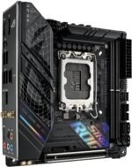 ASUS ROG Strix B760-I Gaming WiFi - Intel B760 Motherboard (LGA 1700 Mini ITX, 8+1 DrMOS, DDR5 up to 7600 MT/s, PCIe 5.0, Dual M.2 Slots, WiFi 6E, USB 3.2 Gen 2x2 Type-C and Aura Sync RGB), Black - Image 6