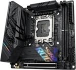 ASUS ROG Strix B760-I Gaming WiFi - Intel B760 Motherboard (LGA 1700 Mini ITX, 8+1 DrMOS, DDR5 up to 7600 MT/s, PCIe 5.0, Dual M.2 Slots, WiFi 6E, USB 3.2 Gen 2x2 Type-C and Aura Sync RGB), Black - Image 9