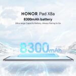 Honor Pad X8a – 11 Inch Wi-FI Tablet, 4 GB + 128 GB, 90 Hz FullView Display, 8300 mAh Battery, 4 Speakers, Metal Body, Android 14, Space Grey - Imagen 5
