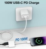 Apple USB-C to HDMI Adapter 4K@60Hz with 100W PD Charging Port for iPhone 16 15 MacBook Pro Air iPad Pro, Type C HDMI 2.0 Digital AV Cable Compatible with Samsung Galaxy S25, Pixelbook, XPS - Imagen 8