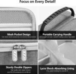 FPVtosky Mini 4K Hard Carrying Case for DJI 2 SE/4K, Drone Accessories, Compact Case with 1 Propeller Holder and 1 Joystick Protector - Imagen 5