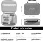 FPVtosky Mini 4K Hard Carrying Case for DJI 2 SE/4K, Drone Accessories, Compact Case with 1 Propeller Holder and 1 Joystick Protector - Imagen 7