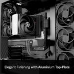 ARCTIC Freezer 36 CO CPU Heatsink, Single Tower CPU Fan with Push-Pull, Two 120mm P Fans with Optimized Pressure, 200–1800 rpm, 4 Heatpipes, incl. MX-6 - Imagen 3