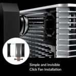 ARCTIC Freezer 36 CO CPU Heatsink, Single Tower CPU Fan with Push-Pull, Two 120mm P Fans with Optimized Pressure, 200–1800 rpm, 4 Heatpipes, incl. MX-6 - Imagen 4