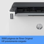 HP LaserTank 1504w, 2R7F3A, Monochrome Printer with Integrated Quick Refill Toner, Manual Double-Sided Printing, 22 ppm, Up to 5000 Pages, Wi-Fi, USB, LCD, White - Image 5