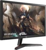 LG 24GN53A-B UltraGear 24" FullHD Gaming Monitor, 1920x1080, LCD, 16:9, HDMIx2, DisplayPort 1.2, Adjustable, 144Hz, 1ms, Universal Connectivity, Black - Imagen 4