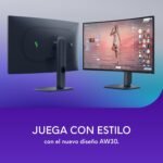 Alienware 32 Gaming Monitor - AW3225DM, QHD (2560x1440), 1500R Curved, 180Hz, VA, 1ms, AMD FreeSync, VESA AdaptiveSync, 95% DCI-P3, HDR400, DisplayPort, 2 HDMI, 3 USB, - Image 10
