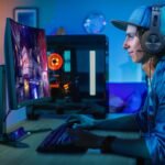 Lenovo Legion R27fc-30 – 27-Inch Curved FullHD Gaming Monitor with EyeSafe (VA, 240Hz, 0.5ms, HDMI+DP, FreeSync, Speakers) Tilt/Pivot/Swivel Adjustment - Black - Image 6