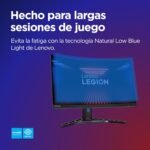 Lenovo Legion R27fc-30 – 27-Inch Curved FullHD Gaming Monitor with EyeSafe (VA, 240Hz, 0.5ms, HDMI+DP, FreeSync, Speakers) Tilt/Pivot/Swivel Adjustment - Black - Image 10