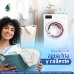 Natulim Washing Machine Detergent Strips (180 Washes) – Includes Softening Effect, Eco-Friendly, Hypoallergenic, Zero Waste, Made in Spain – Clean and Soft Clothes Without Mousing the Planet (Floral) - Imagen 6