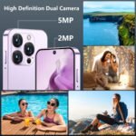 4G Mini Smartphone, Unlocked, 3.9" HD Full Screen 1950mAh Android 12 Dual SIM 3GB+32GB World's Smallest 4G Small Cell Phone for Kids, GPS Face ID - Image 5