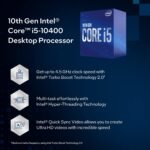 Intel® Core™ i5-10400, 6-core desktop processor, up to 4.3 GHz, LGA1200 (Intel® 400 Series Chipset), 65W - Image 4