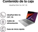 Lenovo IdeaPad Slim 5 Gen 9 Laptop 14" WUXGA (Snapdragon X Plus X1P-42-100, Copilot+ PC, 16GB RAM, 512GB SSD, Wi-Fi 7, Win 11 Home) Spanish Keyboard, Dark Grey - Image 9