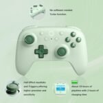 8Bitdo Ultimate Wireless C 2.4G Controller for Windows PC, Android, Steam Deck and Raspberry Pi, 25 Hours of Play with 2 Hours Charging (Green) - Image 3