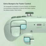 8Bitdo Ultimate Wireless C 2.4G Controller for Windows PC, Android, Steam Deck and Raspberry Pi, 25 Hours of Play with 2 Hours Charging (Green) - Image 4