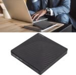 External DVD Drive, USB3.0 USB2.0 5Gbps Optical Drive USB C Burner Slim CD DVD ROM Rewriter Writer Reader Portable for 12.7mm 9.5mm SATA DVD RW Drive - Image 4
