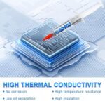 Pasta Térmica-grasa De Calor De Alto Rendimiento No Conductivo | Compuesto Termalz GPU Y CPU, Pastas De Conductividad Térmica Highh Para Aplicaciones De Enfriamiento Y Disipador De Calor Efficien - Image 3