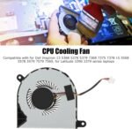 Laptop CPU Cooling Fan CPU Cooler for Dell Inspiron 13 5368 5378 5379 7368 7375 7378 15 5568 5578 5579 7579 7569 and Latitude 3390 3379 Series - Imagen 4
