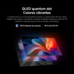 XIAOMI TV F Pro 75, 75 Inch (190 cm), 4K UHD QLED, Smart TV, Fire TV, Alexa Voice Control, HDR10+, 60Hz with 120Hz Game Boost Mode, MEMC, 2GB+32GB, Compatible with Apple AirPlay, 2025 - Imagen 4