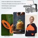 ORDRO AC3 4K Camcorder Video Camera FHD 1080P 60FPS Youtube Camcorder Vlogging Night Vision IR with Mic, LED Light, 32G SD Card - Imagen 3