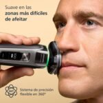 Philips i9000 Prestige, Men's Electric Shaver, Wet and Dry Beard Shaver, SkinIQ Technology, Charging Dock, Rechargeable, Travel Case, Cleaning Center, XP9202/30 - Imagen 5