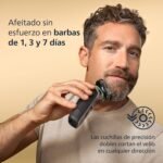 Philips i9000 Prestige, Men's Electric Shaver, Wet and Dry Beard Shaver, SkinIQ Technology, Charging Dock, Rechargeable, Travel Case, Cleaning Center, XP9202/30 - Imagen 6