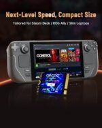 512GB NVMe M.2 2230 SSD Up to 5200MB/s Read and 4000MB/s Write PCIe Gen4x4 Internal Hard Drive 3D NAND Storage for Steam Decks, Laptops, Mini PC - Imagen 3