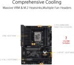 ASUS TUF Gaming B760-PLUS WiFi D4 ATX Motherboard Intel B760 LGA 1700 (PCIe 5.0, Three PCIe 4.0 M.2, 12+1 Phase VRM, 2.5Gb Ethernet, DisplayPort, HDMI, USB 3.2 Gen 2 Type-C Front, Aura Sync) - Imagen 4