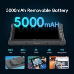 ONERugged Tablet M10J Tablet Windows 11 Pro 10.1 inch 8GB+128GB CPU N5100 IP65 MIL-STD-810H 5000mAh 8MP Camera - Imagen 4