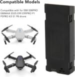 RC Drone Battery Quadcopter Drone Battery Replacement, 3.7V 1800mAh Lithium Ion Battery Replacement for UAV Drone for E88 E88PRO E88MAX E525 E99 E99PRO P1 P5PRO K3 S1 P8 - Imagen 4