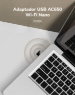 Cudy AC650 Wireless WiFi Adapter 650Mbps USB for PC with SoftAP Mode - Nano Size | Compatible with Windows XP / 7/8 / 8.1/10, Mac OS 10.6~10.11 - Imagen 3
