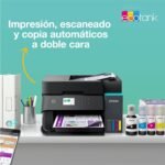 EcoTank ET-3950 A4 Multifunction Printer with Ink Reservoir, Wi-Fi Connection, ADF, Double-Sided Printing, Scanning, Copy and Ink Included for up to 3 Years - Image 9