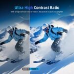 UPERFECT 4K QLED 15.6 Inch Portable Monitor 1500:1 500 Nits 100% AdobeRGB 3840 x 2160 UHD Matte Eye-Care Display for PC Laptop Game Console, Metal Body, VESA Compatible - Image 5