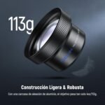 NEEWER 58 mm Telephoto Lens with 17 mm Threaded Clip for Mobile Camera, 6 Elements in 5 Groups, 2X Magnification, Compatible with iPhone Android Samsung for Portrait Photography, LS-71 - Imagen 7