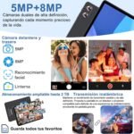 10 Inch Android Tablet 15, 30GB RAM+128GB (2TB TF) Octa-Core/Gemini AI/Widevine L1/5GWiFi6/8000mAh/5MP+8MP/Tablets with Keyboard & Case & Mouse,Grey - Imagen 6