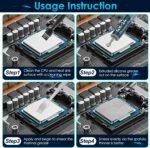 Aairhut GX-14 Thermal Paste 15.7W/m.k High Performance Thermal Paste for Cooling All Processors CPU GPU GPU for PC PS4 Xbox for Heatsinks on Computers and Consoles (8g) - Imagen 7