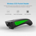 NETUM C740 Wireless Barcode Scanner Bluetooth Compatible 1D USB Pocket Scanner for Inventory for Tablets, iPhone, iPad, Android, iOS, PC and POS - Imagen 3