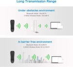NETUM C740 Wireless Barcode Scanner Bluetooth Compatible 1D USB Pocket Scanner for Inventory for Tablets, iPhone, iPad, Android, iOS, PC and POS - Imagen 5