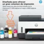 HP Smart Tank 7305 28B75A – A4 Multifunction Printer with Refillable Ink Tank, Colour Printing, Scanner, Copier, Wi-Fi, Smart App, White and Dark Grey - Imagen 4