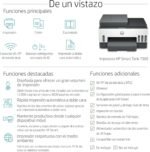 HP Smart Tank 7305 28B75A – A4 Multifunction Printer with Refillable Ink Tank, Colour Printing, Scanner, Copier, Wi-Fi, Smart App, White and Dark Grey - Imagen 10