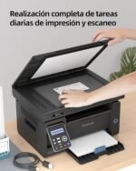 PANTUM M6500NW Multifunction Laser Printer, Monochrome Printer, Scanner, Copier (WLAN, Airprint, A4, Black and White Printer) 22PPM - Imagen 5