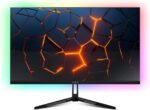 KROM Kertz 27" RGB IPS Gaming Monitor 200Hz, 1ms, Full HD (1920x1080), HDR, Compatible AMD FreeSync and NVIDIA G-Sync, Low Blue Light and Flicker Free, VESA 75x75 - Black - Imagen 3