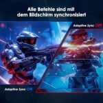 TITAN ARMY 240Hz 1440P Gaming Monitor 24.5 Inch, QHD 2560 x 1440, Fast IPS 1ms GTG, Adaptive Sync Monitor, HDR500, 123% sRGB, Adjustable Support, 100*100 VESA, HDMI 2.0 DisplayPort 1.4 P2510S PLUS - Image 6