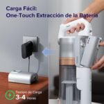 LEVOIT Cordless Vacuum Cleaner, 4 in 1 Vacuum Cleaner Broom with Anti-Skid Technology, 3 Modes and up to 50min, 99.9% Filtration, Lightweight and LED Light, Powerful for Pet Hair, Dust, Hard Floors - Image 4