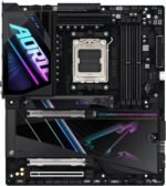 GIGABYTE X870E AORUS Xtreme AI Top Motherboard - Supports AMD Ryzen 9000 Series Processors, 18+2+2 Phase VRM, Up to 8800MHz DDR5 (OC), 1xPCIe 5.0 M.2 + 3xPCIe 4.0 M.2, WI-FI 7, USB 4 - Imagen 3
