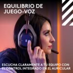 Logitech G Astro A50 Lightspeed Wireless Gaming Headset + Base (5th Gen), Pro-G Graphene, Switching Between 3 Systems, USB-C, Xbox, PS5, PC, Nintendo Switch, Switch 2, Bluetooth - Black - Imagen 9