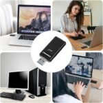 OFFCUP WiFi USB, 3000Mbps USB WiFi Adapter for PC, USB 3.0 WiFi 6E Antenna, Dual Band 2.4GHz/5GHz USB Wireless Adapter for PC/Tablet/Laptop, Compatible with Windows 11/10 - Image 6