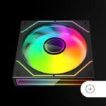 MARS GAMING MF-3DPROKIT, Kit 3x PWM Fans 120mm, ARGB Infinity Mirror 3D Lighting, PWM Control System, FDB Bearings, Remote Control and HUB, Full ARGB Compatibility, Black - Imagen 7