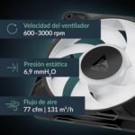 ARCTIC P12 Pro A-RGB - Powerful PC Premium Case Fan, Case Fan PWM 120mm, Y-Cable Splitter, 600–3000rpm, 0rpm - Image 3